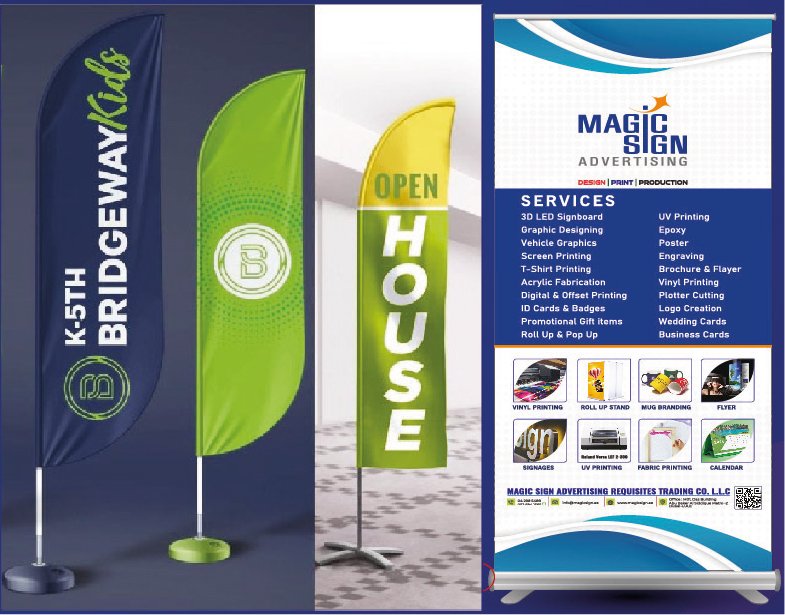 flags-banners magic sign digital printings