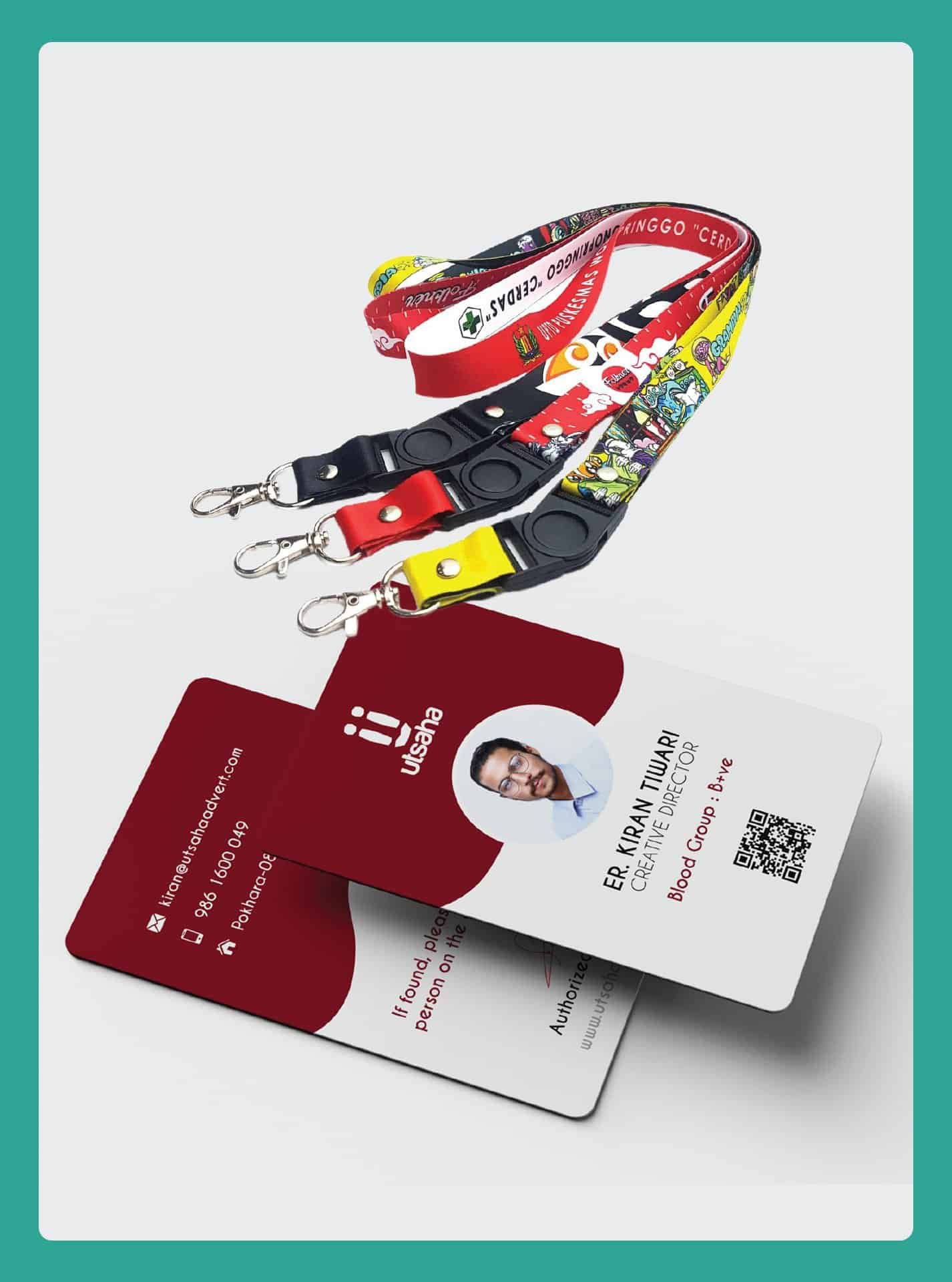Custom ID Card Printing in Dubai – Staff & Visitor Badges by Magic Sign