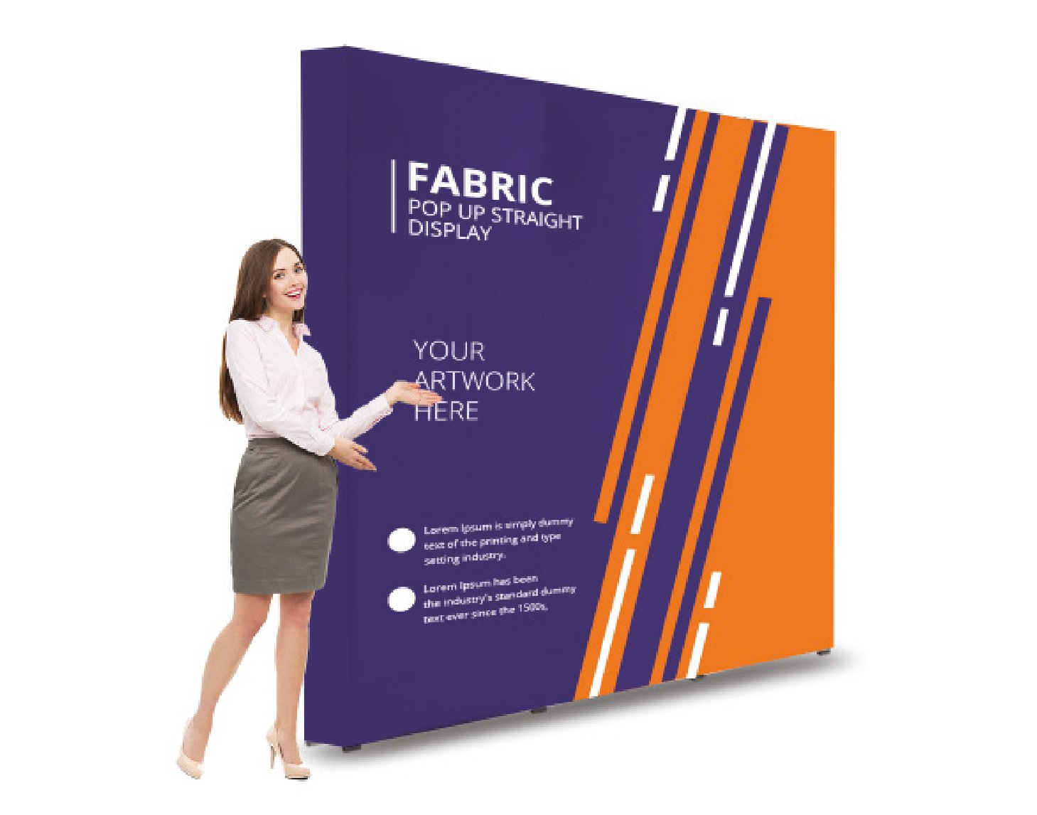 Fabric pop up stand - Magic sign product