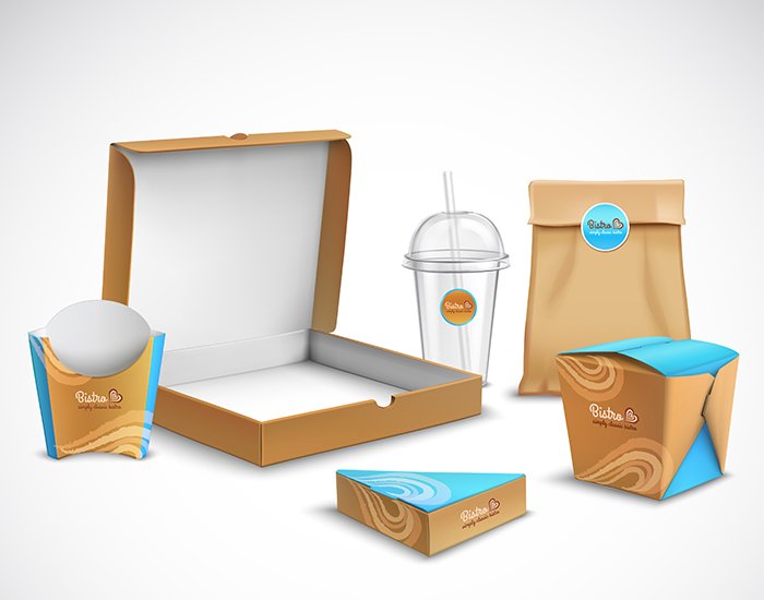 Magic sign offset printing service - food boxes