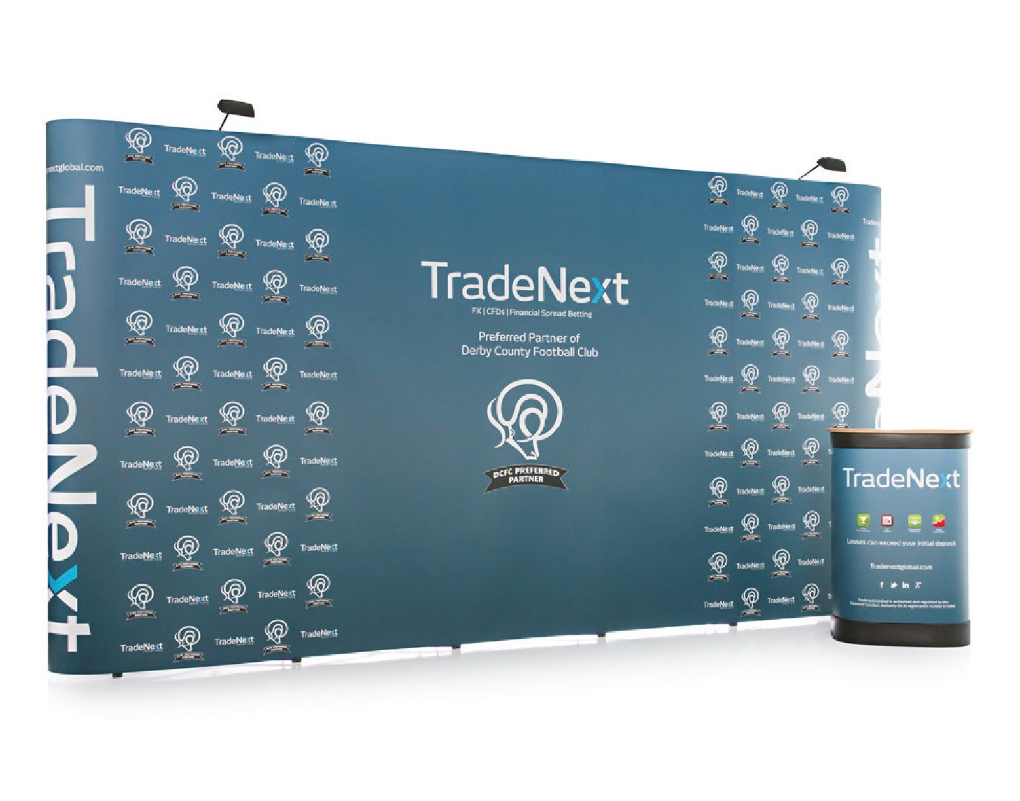 Straight pop up stand - Magic sign product